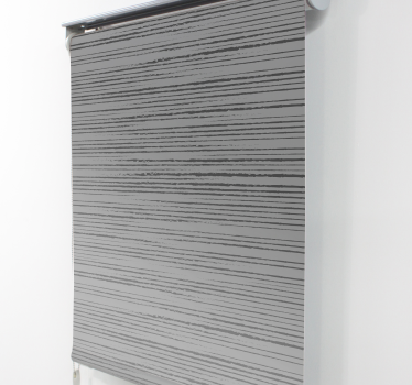 Gestreiftes graues modernes rollo - TenStickers
