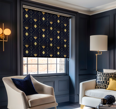 Fenster Rollo Elegant art-déco-stil - TenStickers