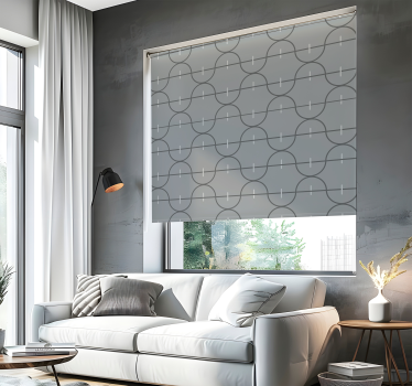 Fenster Rollo Elegant unregelmäßiges streifenmuster - TenStickers