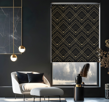Fenster Rollo Elegant vektorielles muster - TenStickers