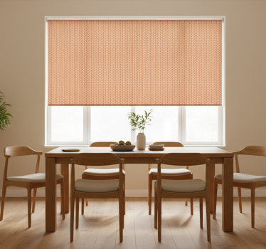 Rollo fenster esszimmer beige textil - TenStickers