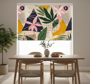 Rollo fenster esszimmer ein garten im zuhause - TenStickers