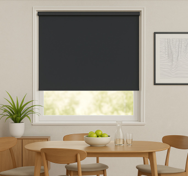Rollo Fenster Esszimmer einfarbiger blackout-effekt - TenStickers