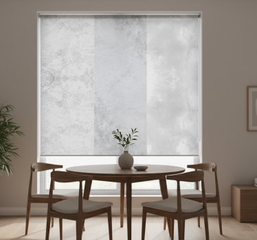 Rollo fenster esszimmer graue schatten - TenStickers