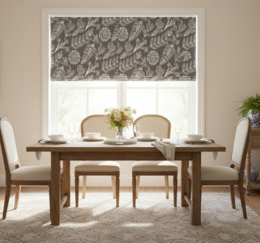 Rollo fenster esszimmer im französischen landhausstil - TenStickers