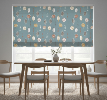 Rollo fenster esszimmer nordic park - TenStickers