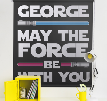 Rollo Fenster Filme anpassbare science-fiction-phrase - TenStickers