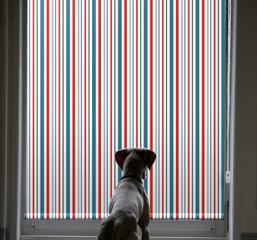 Fenster Rollo Elegant streifenmuster-design - TenStickers