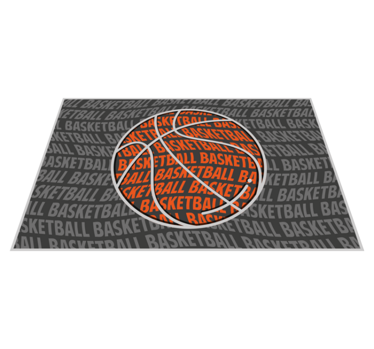 Originelles Tischset Basketball - TenStickers
