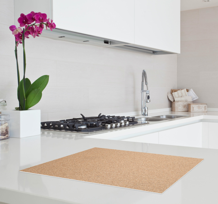 Tischset in Kork Optik schlicht - TenStickers