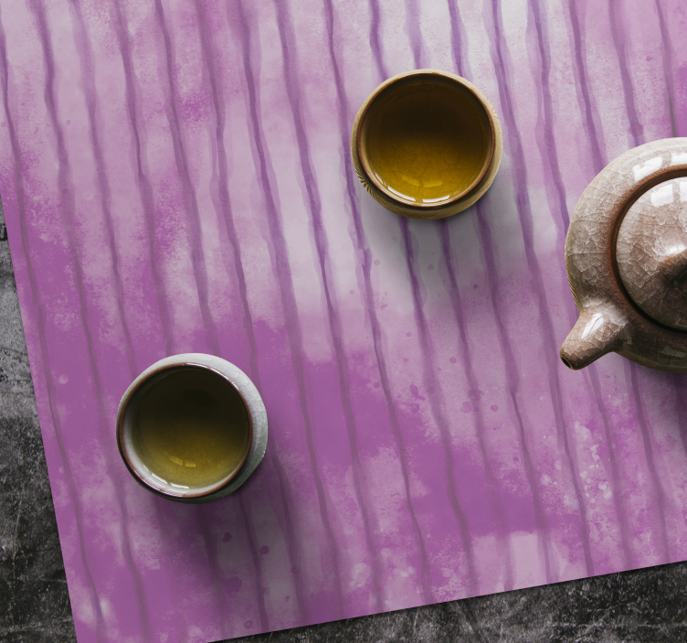 Tischset mit eleganter gerippter oberfläche - TenStickers