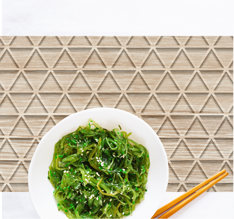 Tischset mit geometrischem motiv - TenStickers