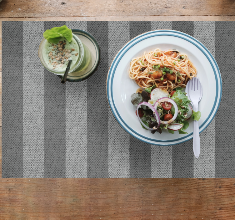 Tischset mit gerippter tischoberfläche - TenStickers