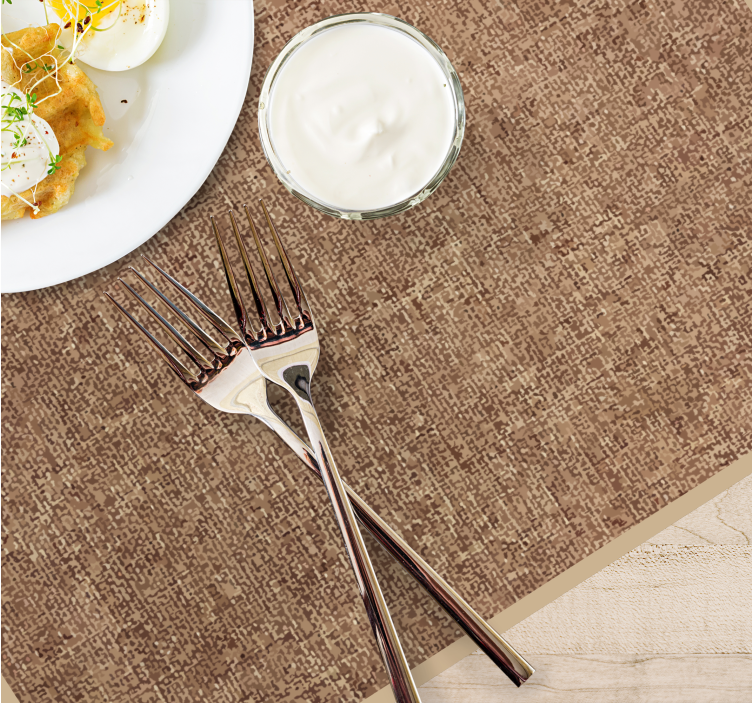 Tischset mit strukturierter oberfläche - TenStickers