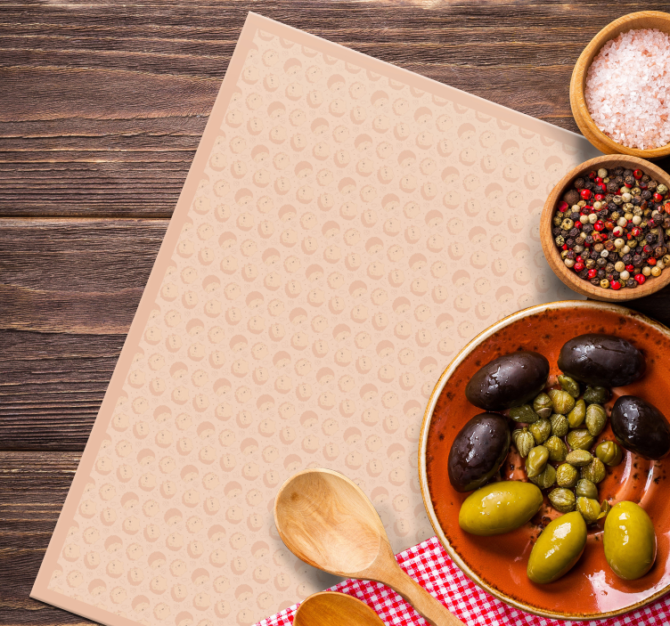 Tischset mit subtil gemustertem design - TenStickers