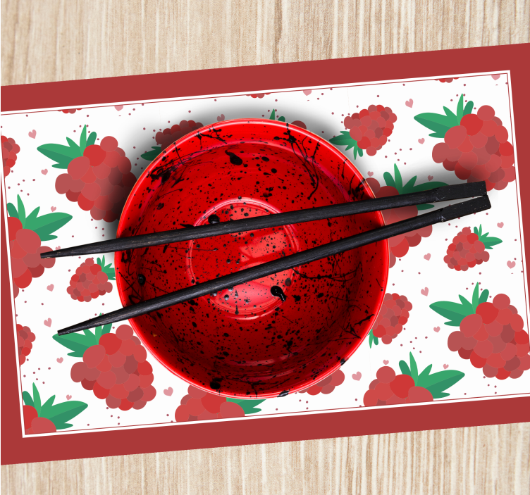 Tischsets originell mit stilvollem schalen-set - TenStickers