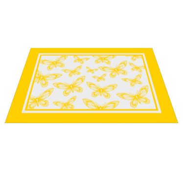 Tischset modern mit schmetterlingsmuster schicht - TenStickers