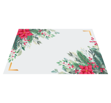 Platzset Weihnachten Weihnachtsschmuck - TenStickers