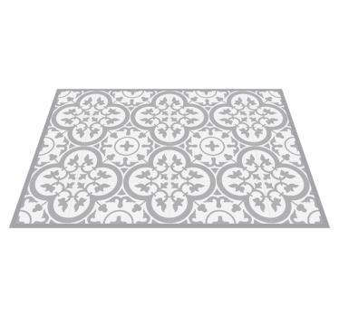 Tischset modern mit anspruchsvollem fliesenmuster - TenStickers