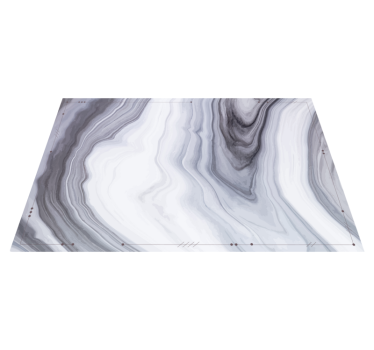 Tischset modern mit elegantem marmor-muster - TenStickers