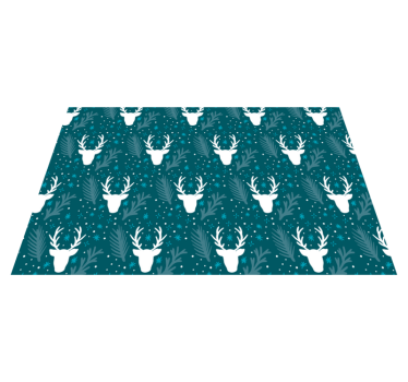 Tischset weihnachten elegantes festliches tischdekor - TenStickers