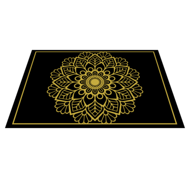 Tischset elegant mit anmutigem botanischen motiv - TenStickers