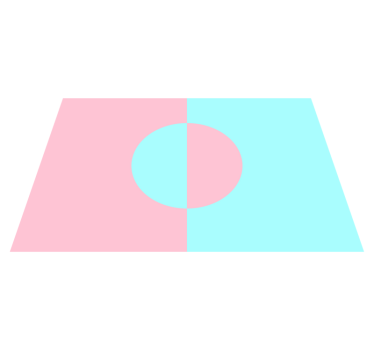 Tischset modern schalenanordnung minimalismus - TenStickers