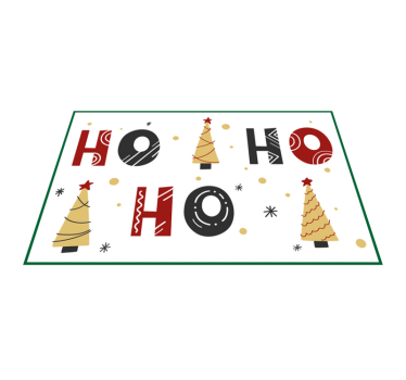 Tischset weihnachten mit weihnachtsbaum-muster - TenStickers
