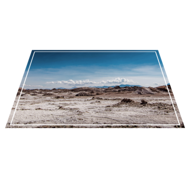 Tischset modern wüstenlandschaft szene - TenStickers