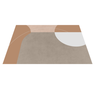 Tischset modern stilvolle minimalistische oberfläche - TenStickers