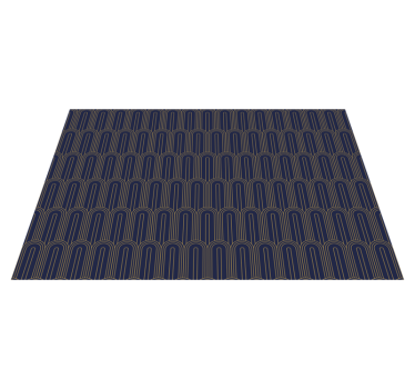 Tischset modern mit eleganten geschwungenen linien - TenStickers