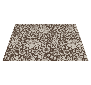 Platzset rechteckig Vintage Blumenmuster - TenStickers