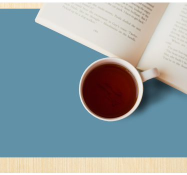 Tischset modern kaffeetasse Überbuchung - TenStickers