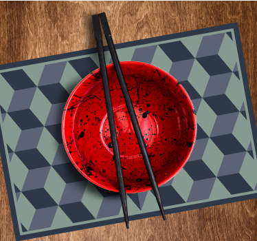 Tischset weihnachten geometrische fliesenmuster - TenStickers