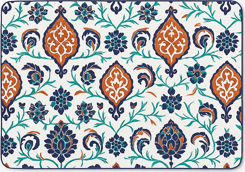 Tischsets originell bunte geometrische blumenmandalas - TenStickers