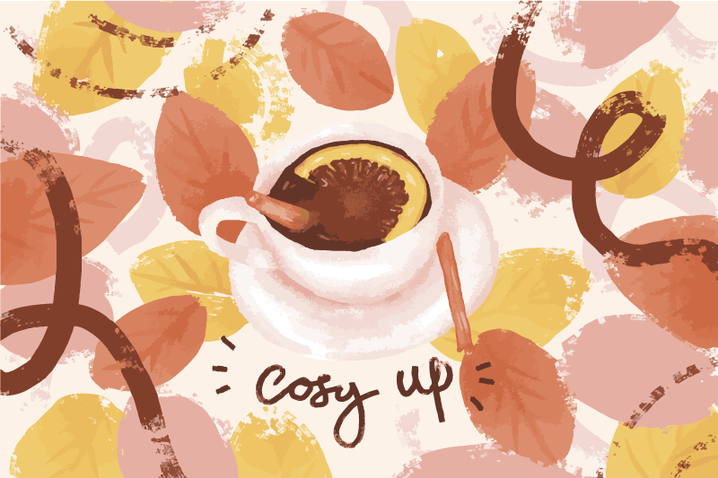 Tischsets originell für gemütliche kaffeetassen - TenStickers