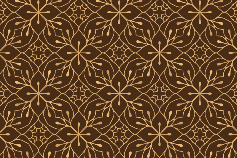 Tischset anmutige blüte idee - TenStickers