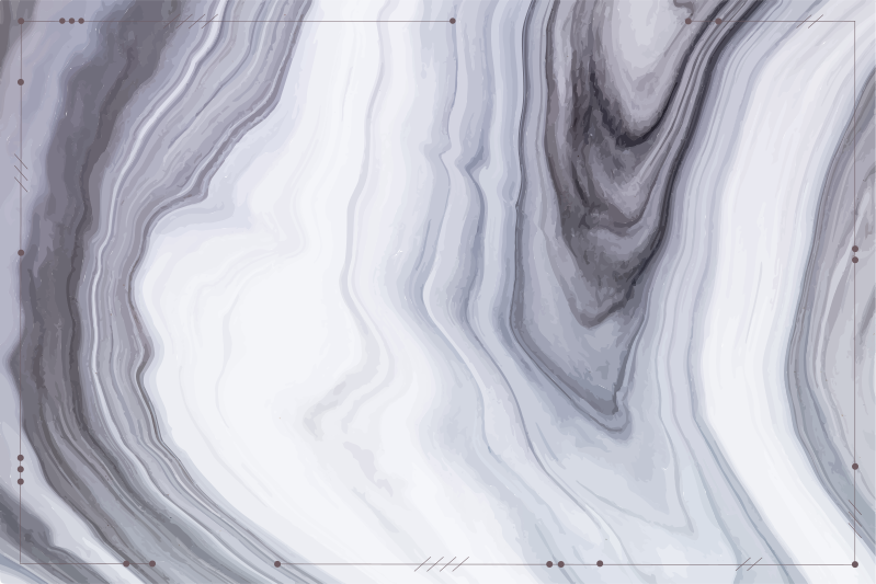 Tischset modern mit elegantem marmor-muster - TenStickers