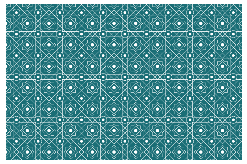 Tischset mit geometrischer textur-oberfläche - TenStickers