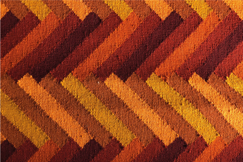 Tischset mit lebhaftem geometrischen muster - TenStickers