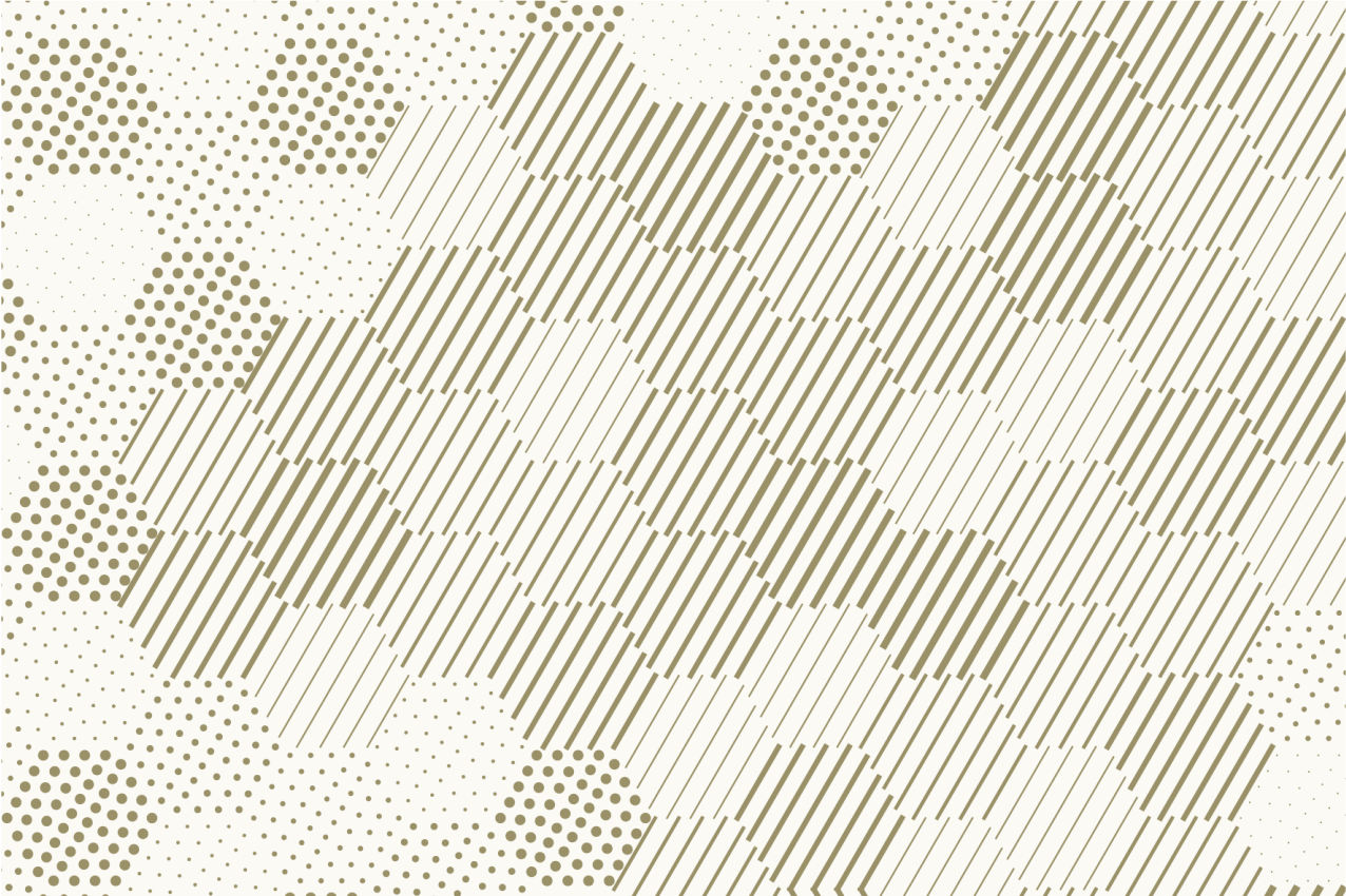 Tischset mit stilvollem geometrischem muster - TenStickers