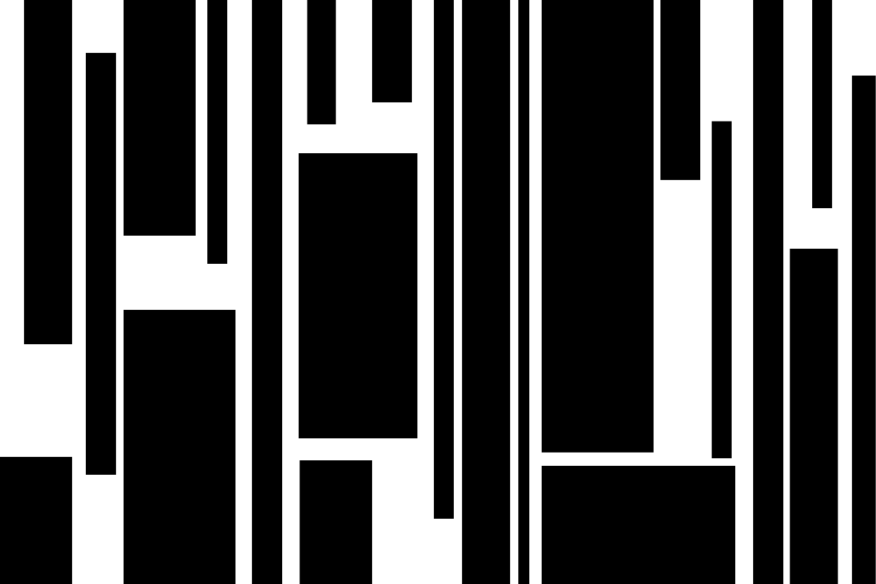 Tischset modern geometrisches tischlayout - TenStickers