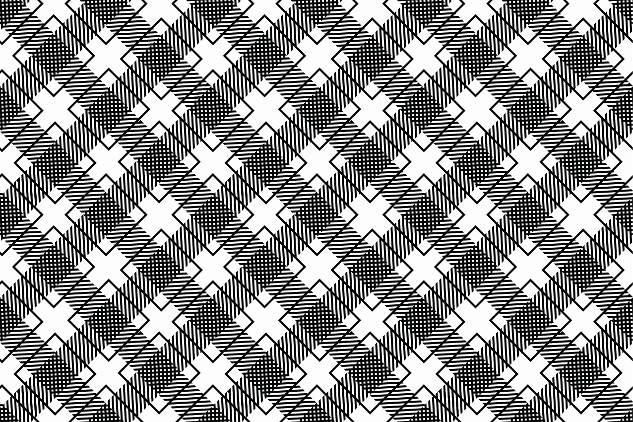 Tischset mit geometrischer texturoberfläche - TenStickers