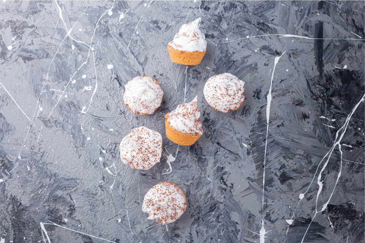 Tischsets originell für leckere mini-cupcakes - TenStickers