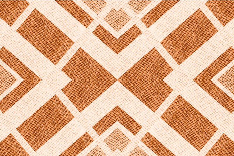 Tischset mit geometrisch strukturiertem design - TenStickers