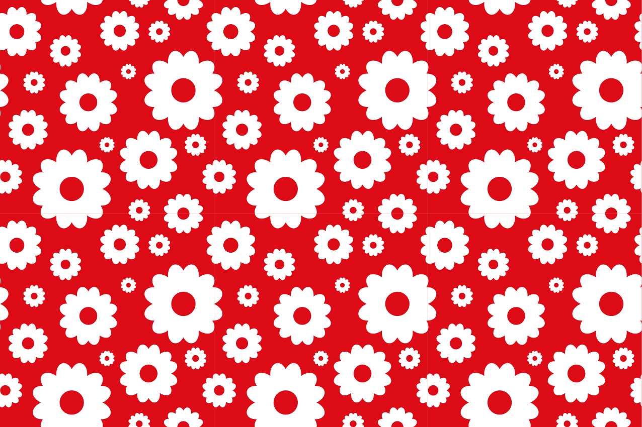 Tischsets originell mit botanischem druckdesign - TenStickers