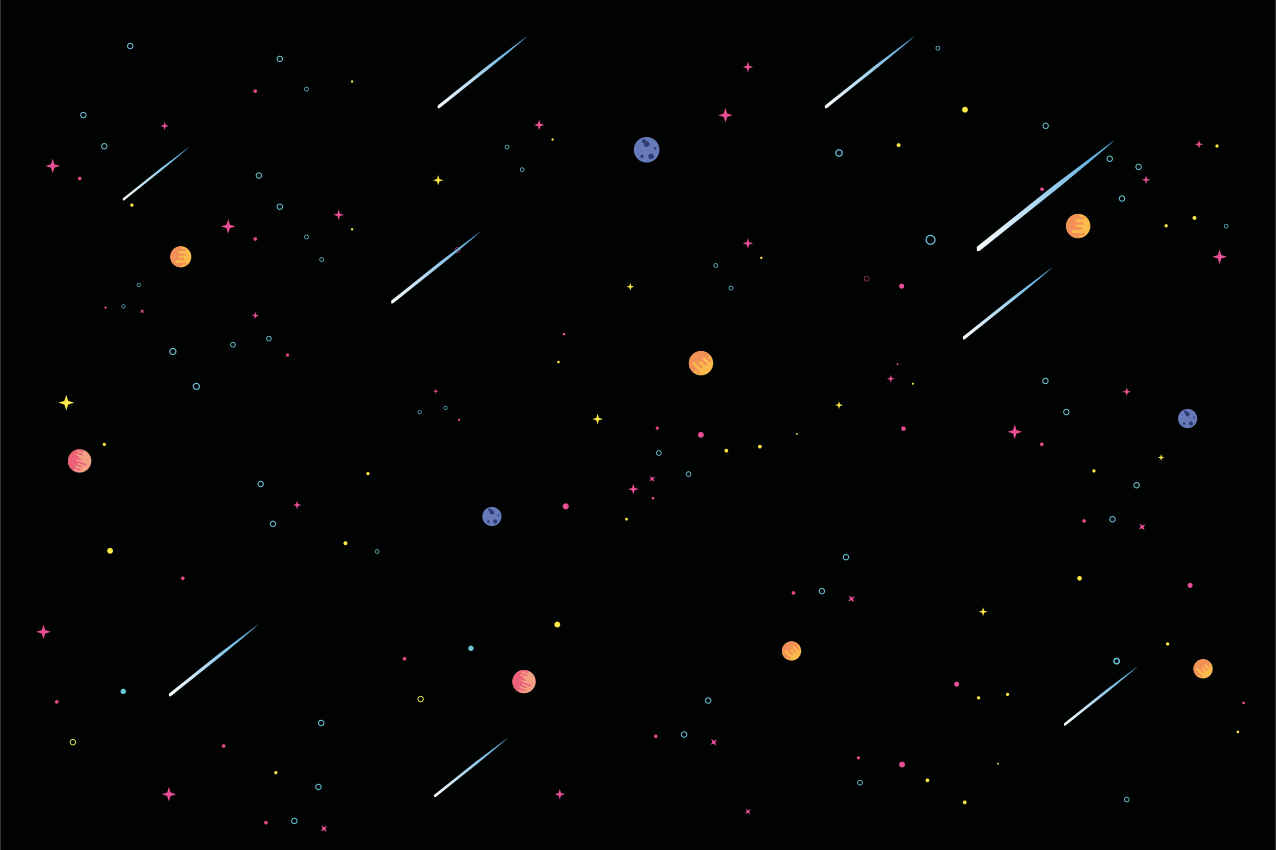 Tischset kinder für weltraum-mahlzeiten - TenStickers