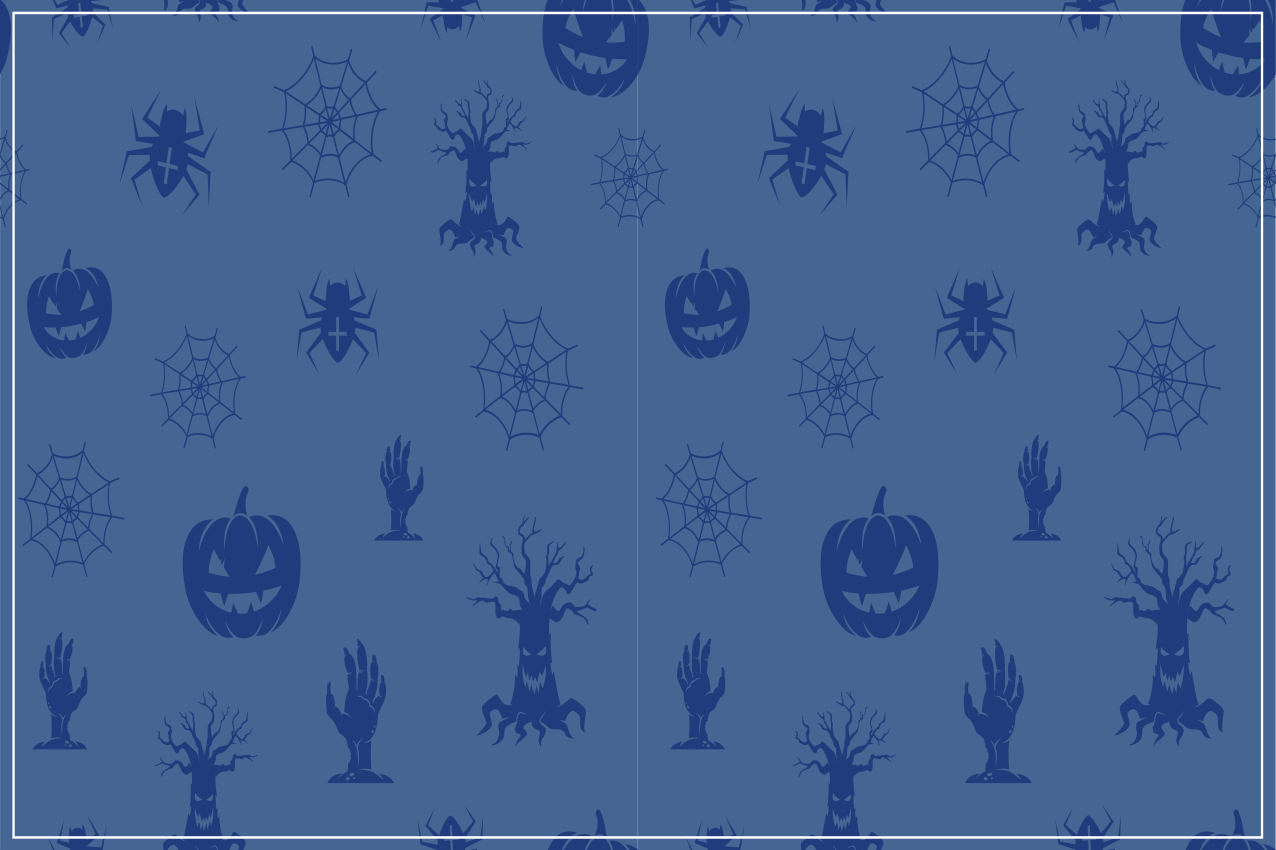 Tischset halloween gruseliges themen-dekor - TenStickers