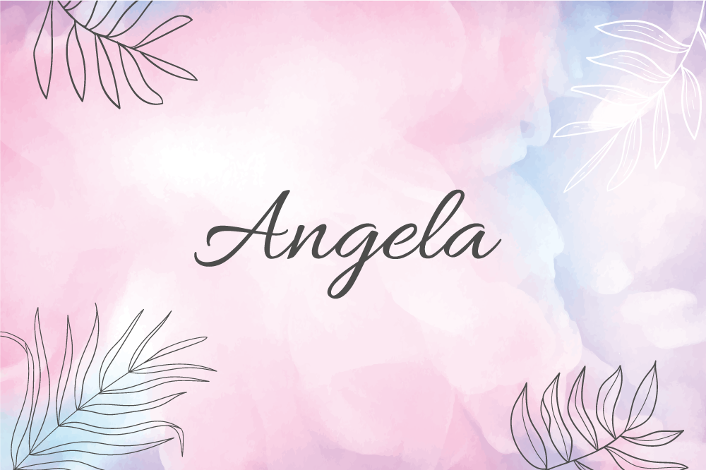 Tischset mit namen elegantes florales tablett - TenStickers