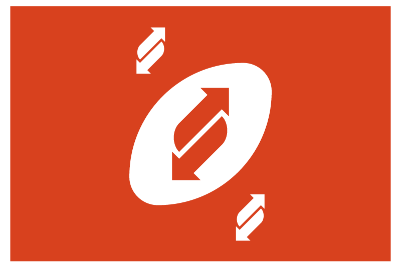 Tischsets originell mit dynamischem pfeilmuster - TenStickers